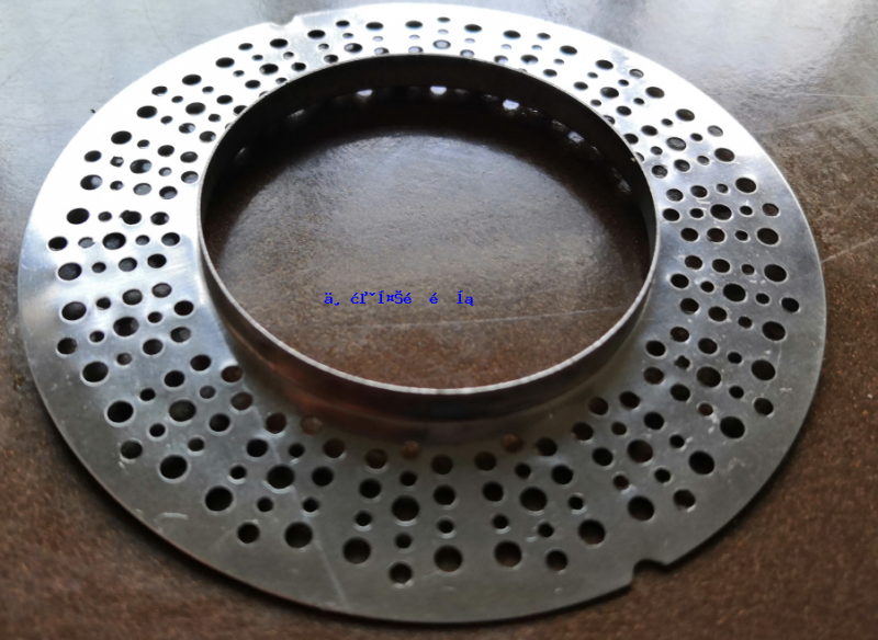 0.39MM 不銹鐵 消音器沖壓件